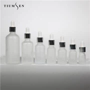 Staklene bostonske okrugle boce s kapaljkom